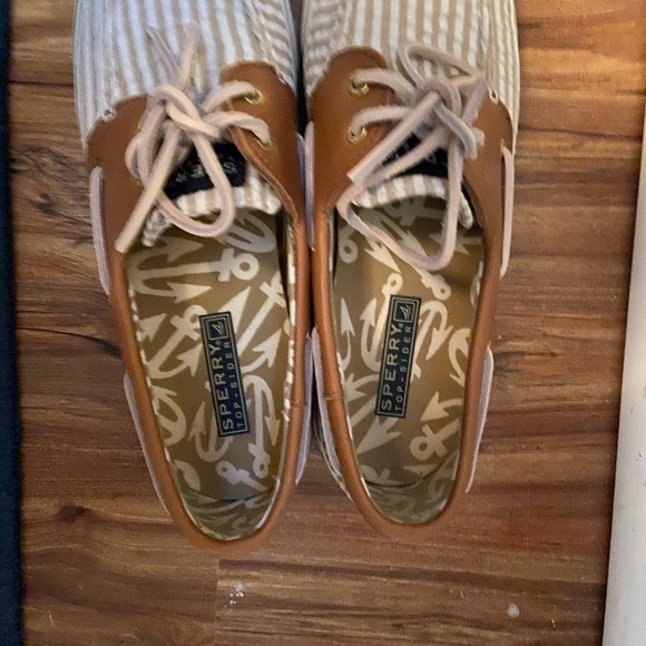 Sperry Seersucker Deck Shoes - Women’s size 6.5 - Picture 4 of 6